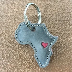 Love 41 Africa Keychain